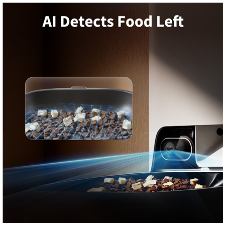 PETKIT YumShare Dual-hopper 2 Automatic Feeder with Camera | Capacity 5 L | Material ABS, 304 stainless steel | White