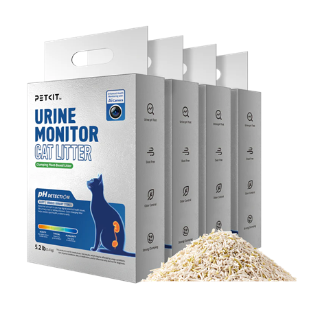 PETKIT Urine Monitor Cat Litter, 4 bags