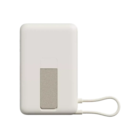 Xiaomi Magnetic Power Bank 10000 with Built-in | 10000 mAh | Beige