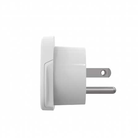 Gembird World to US power adapter plug, 10 A | A-AC-USMINTF | Travel adapter