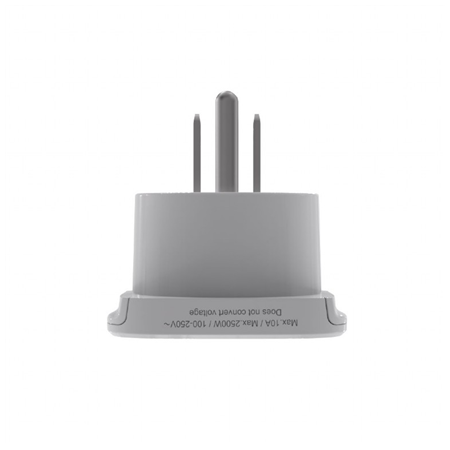 Gembird World to US power adapter plug, 10 A | A-AC-USMINTF | Travel adapter