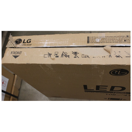 SALE OUT. LG 43UN640S0LD 43“ 3840x2160/300cd/m2/ HDMI RF | SALE OUT. LG USED, MISSING PLASTIC HOLDERS AND ORIGINAL REMOTE CONTRO