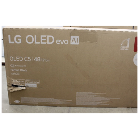 SALE OUT. LG OLED48C51LA | 48 | Smart TV | webOS 25 | DAMAGED PACKAGING