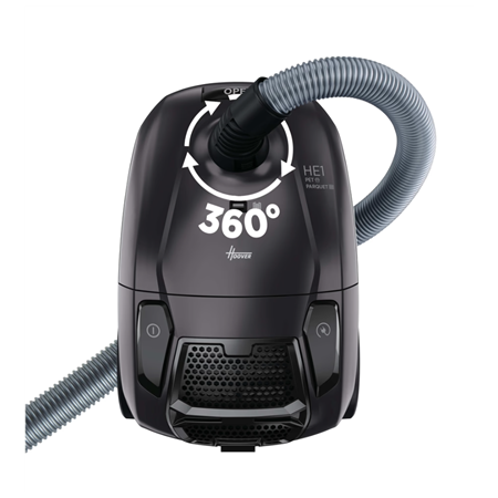 Hoover Vacuum Cleaner | HE120PET 011 | Bagged | Power 700 W | Dust capacity 2.5 L | Iron Grey