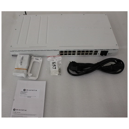 SALE OUT. MikroTik Cloud Router Switch | CRS320-8P-8B-4S+RM with RouterOS v7, 2U rackmount Enclosure | No Wi-Fi | 1000 Mbit/s |