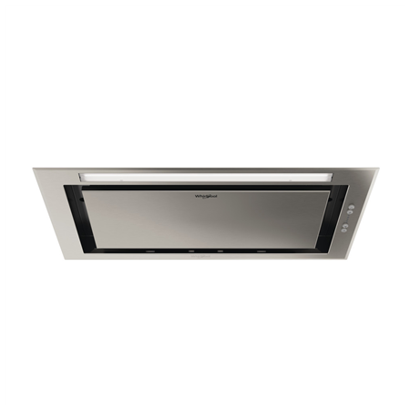 Whirlpool Hood | WCT3 63F LTX | Built-in | Energy efficiency class B | Width 51.4 cm | 430 m³/h | Electronic | LED | Inox