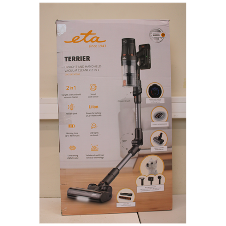 SALE OUT. ETA Vacuum Cleaner | ETA524790000 Terier | Cordless operating | Handstick | 500 W | 25.2 V | Operating time (max) 80 m