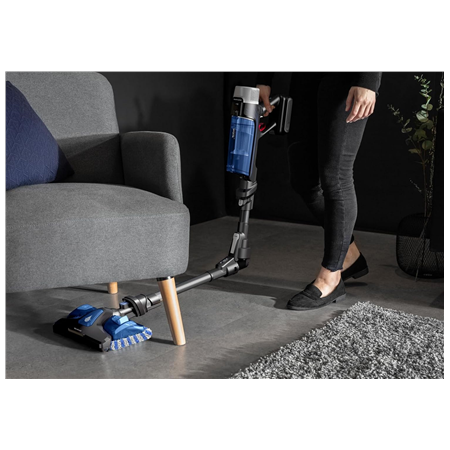 TEFAL Vacuum Cleaner | TY20C7 X-force Flex Aqua | Cordless operating | 250 W | Black/Blue