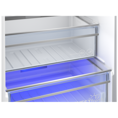 BEKO Refrigerator | BCNA306E42SN | Energy efficiency class E | Built-in | Combi | Height 193.5 cm | No Frost system | Fridge net