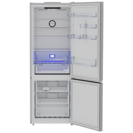 BEKO Refrigerator | B3RCNE564HXB | Energy efficiency class E | Free standing | Combi | Height 192 cm | No Frost system | Fridge