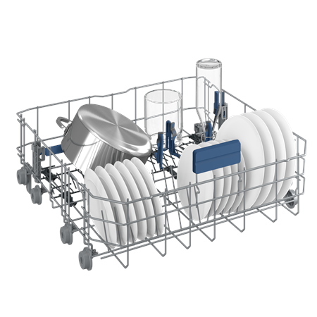 BEKO Dishwasher | DEN48530X | Freestanding | Width 60 cm | Number of place settings 15 | Number of programs 8 | Energy efficienc