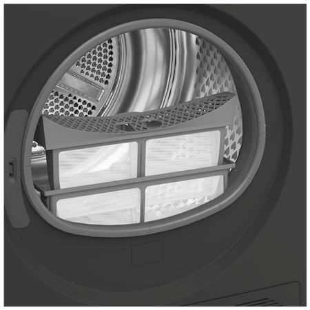 BEKO Dryer Machine | B5T89243M | Energy efficiency class C | Front loading | 9 kg | Heat pump | Digital | Depth 67 cm | Steam fu