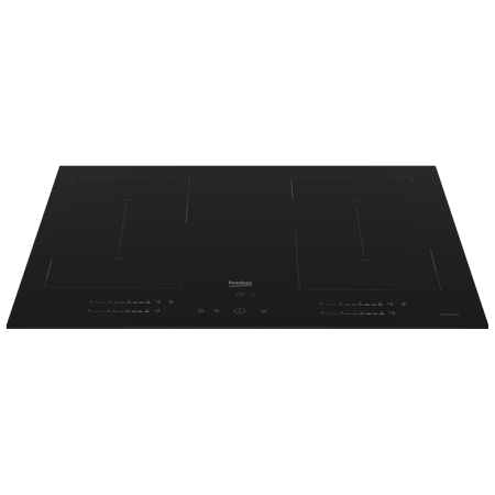BEKO Hob | HII64720QUF2T | Induction | Number of burners/cooking zones 4 | Touch | Timer | Black