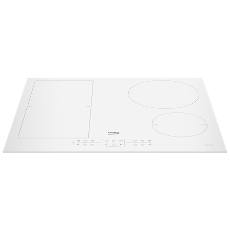 BEKO Hob | HII64200FMTW | Induction | Number of burners/cooking zones 4 | Touch control | Timer | White
