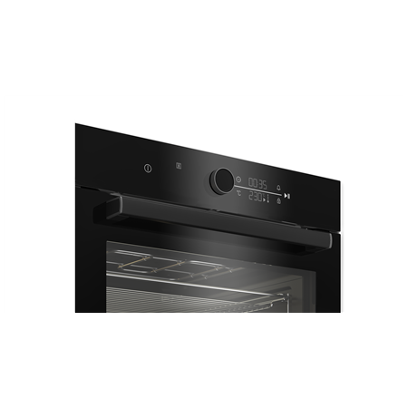 BEKO Oven | BBCM17400B | 48 L | Electric | Hydrolytic | Touch control | Steam function | Height 45.5 cm | Width 59.4 cm | Black