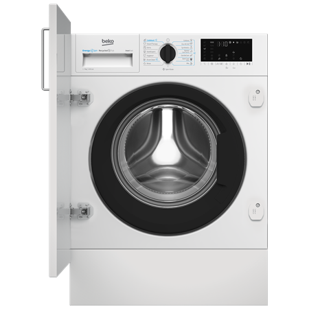 BEKO Washing machine | B3WBT671415W | Energy efficiency class A | Front loading | Washing capacity 7 kg | 1200 RPM | Depth 55 cm