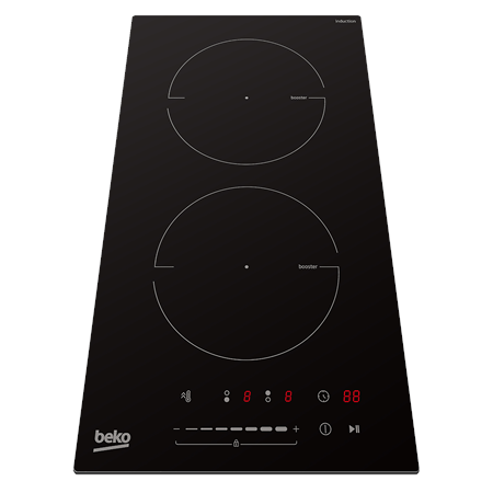 BEKO Hob | HDI32400TO | Induction | Number of burners/cooking zones 2 | Touch control | Timer | Black