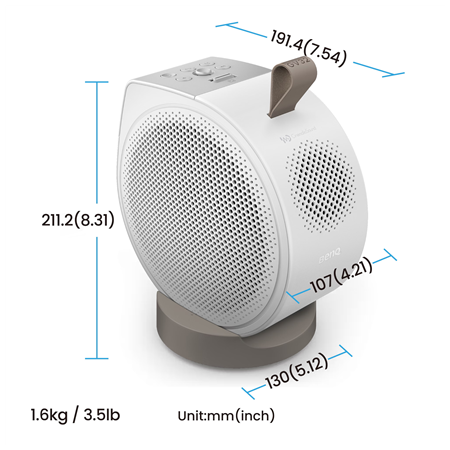 Benq GV32 | Full HD (1920x1080) | 500 ANSI lumens | White | Wi-Fi