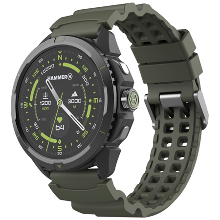 Hammer Watch 2 | Smart watch | AMOLED | 1.5” | Military Edition