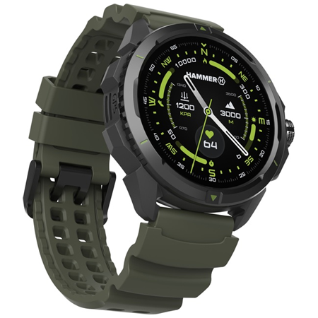 Hammer Watch 2 | Smart watch | AMOLED | 1.5” | Military Edition