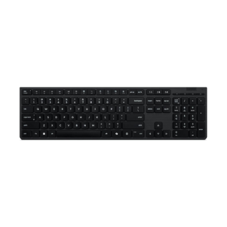 Lenovo Professional Wireless Rechargeable Keyboard | Keyboard | Wireless | Lithuanian | Bluetooth | Grey