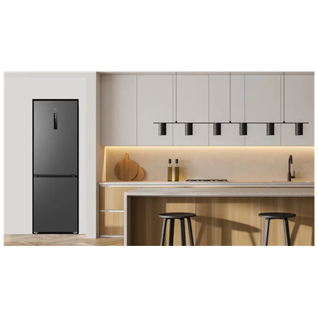 TCL Refrigerator | RP340BSD1 | Energy efficiency class D | Free standing | Combi | Height 185 cm | No Frost system | Fridge net