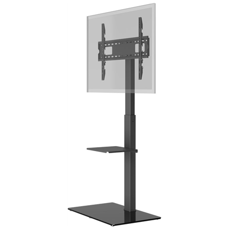 Goobay Floor stand | TV Floor Stand Basic, Size L | Swivel | 37-70 " | Maximum weight (capacity) 40 kg | Black