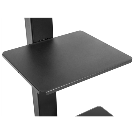 Goobay Floor stand | TV Floor Stand Basic, Size L | Swivel | 37-70 " | Maximum weight (capacity) 40 kg | Black