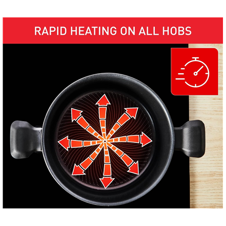 TEFAL Pot | H0567042 | 24 cm | Aluminum | Lid included