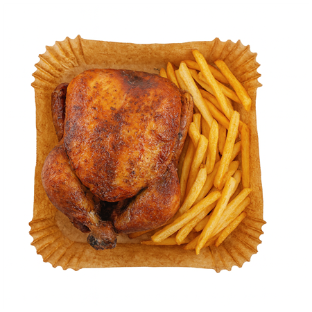 Adler Paper Liners for Air Fryer | AD 6732 | 100 | Dimensions (W x L) 20 x 20 x 4.5 cm