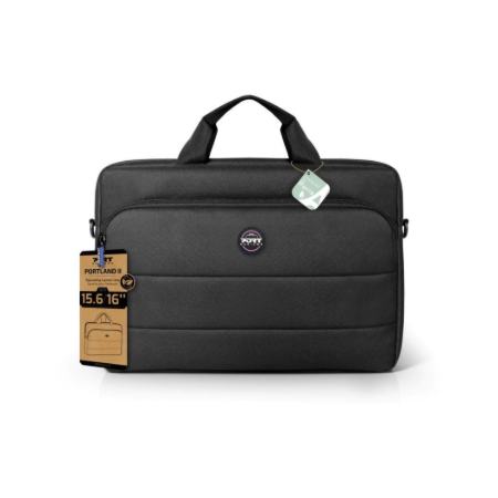 PORT DESIGNS Eco Portland II | Fits up to size 17.3 " | Notebook carrying case | Black