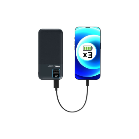 PORT CONNECT External USB-C battery | 20000 mAh | Blue
