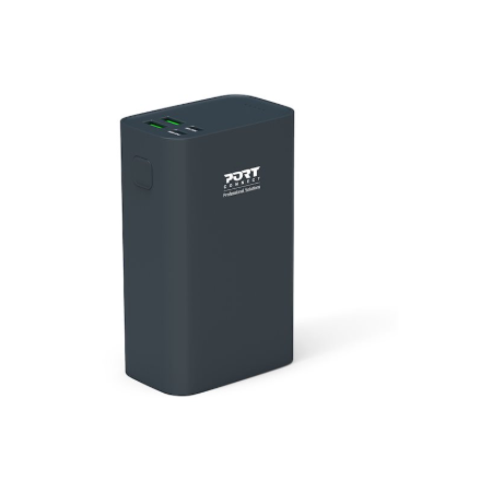 PORT CONNECT External USB-C battery PD | 26800 mAh | Blue