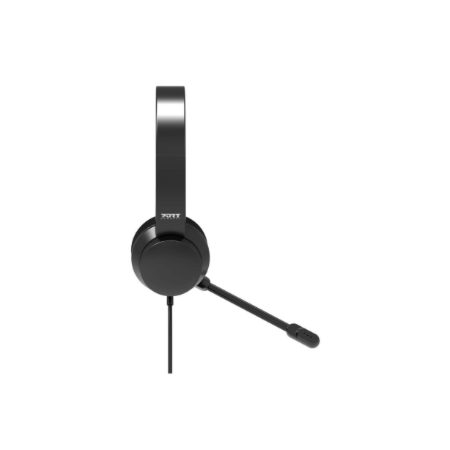 PORT CONNECT | USB Comfortable Stereo Office Microphone Headset | Built-in microphone | Wired | Black