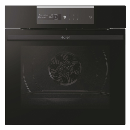Haier Oven | HWO60SM2B9BH | 70 L | Electric | Pyrolytic/Hydrolytic | Touch | Height 59.5 cm | Width 59.5 cm | Black