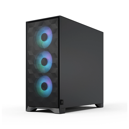 Fractal Design Case | Pop 2 Air | Black TG RGB | ATX | Power supply included No