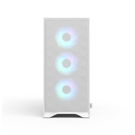 Fractal Design Case | Pop 2 Air | White TG RGB | ATX | Power supply included No