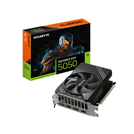 Gigabyte GeForce RTX 5050 D6 8G | NVIDIA | 8 GB | GeForce RTX 5050 | GDDR6 | HDMI ports quantity 2 | PCI-E 5.0