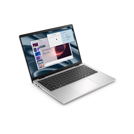 Dell Pro 14 Essential PV14255 | Platinum Silver | 14 " | 2K | 1920 x 1200 pixels | Anti-glare | AMD Ryzen AI 7 | 350 | 16 GB | D