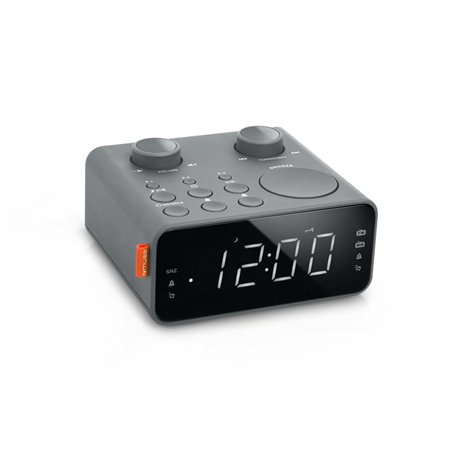 Muse Dual Alarm Clock Radio | M-17 LG | Alarm function | AUX in