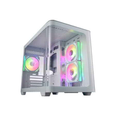 FSP Case | S380 | White | Mid Tower | Power supply included No