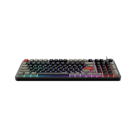 MSI FORGE GK110 US | Gaming keyboard | Wired | US | Black | USB 2.0 | Membrane