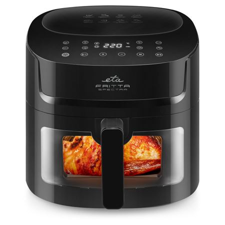ETA Hot Air Fryer | Fritta Spectra 616890000 | Power 1800 W | Capacity 7.2 L | Black