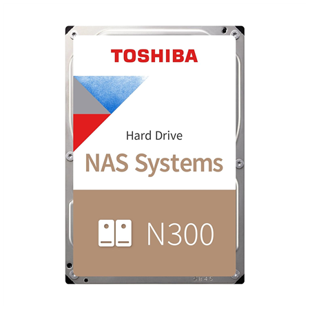 Toshiba Hard Drive | N300 NAS | 7200 RPM | 4000 GB | 512 MB