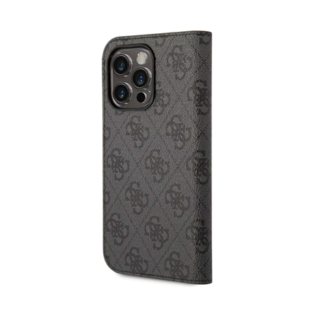 GUESS | Book Case | Apple | iPhone 14 Pro Max | Rubber/Silicone | Black