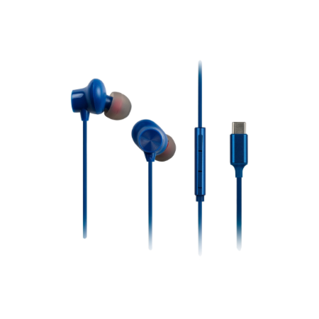 Panasonic Earphones | RP-TCM225DEA | Wired | In-Ear | Microphone | Blue