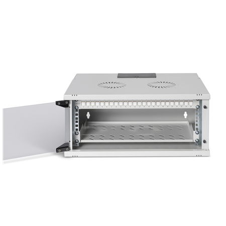 Digitus SOHO Pro network set, 483 mm (19"), 4U, 540 x 400 mm | DN-49200-SET | Light Grey