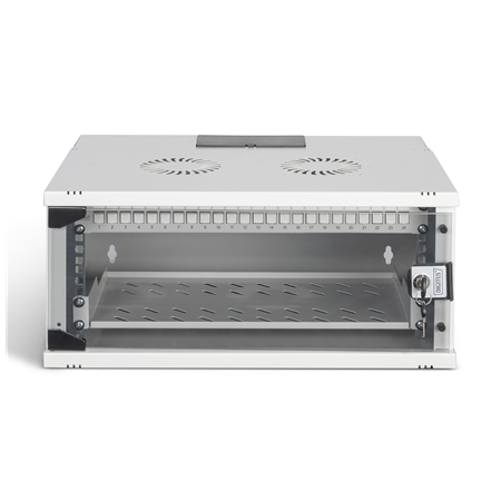 Digitus SOHO Pro network set, 483 mm (19"), 4U, 540 x 400 mm | DN-49200-SET | Light Grey