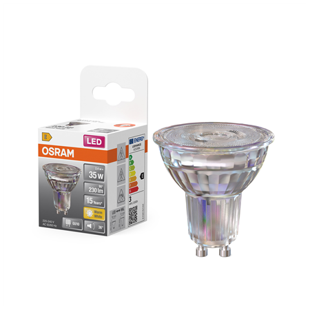 Osram Parathom Reflector | GU10 | 2.4 W | Warm White