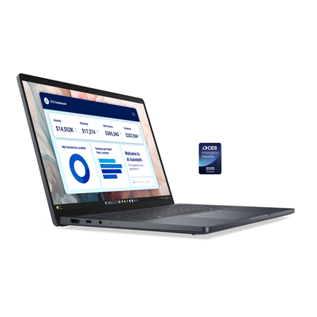 Dell Pro Premium 14 PA14250 | 14 " | IPS | FHD+ | Anti-glare | Intel Core Ultra 7 | 268V | 32 GB | LPDDR5x | Solid-state drive c